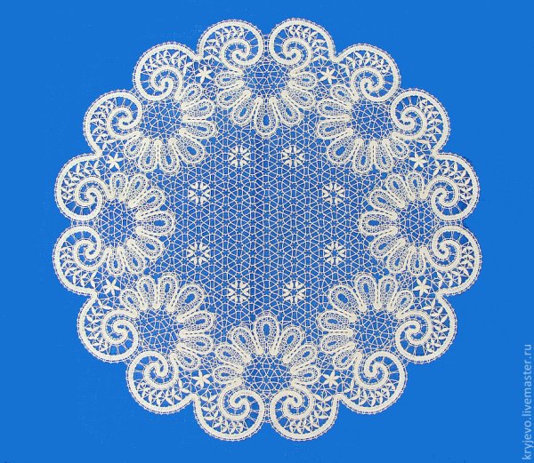 Кружевная салфетка