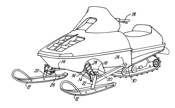 Раскраска снегоход Ямаха Викинг