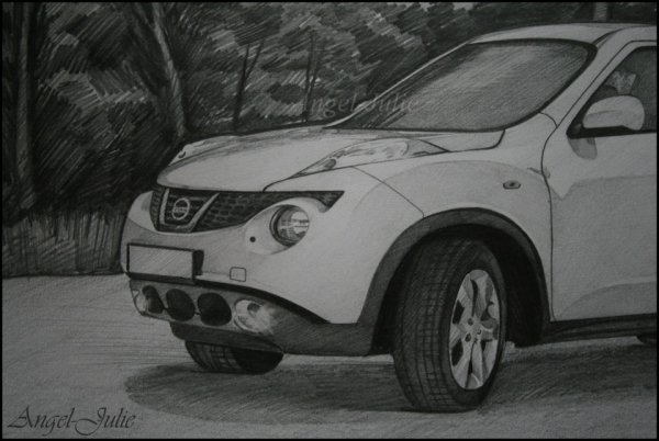 Nissan Qashqai 2008 рисунок