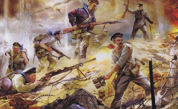 Советская морская пехота 1941-1945 звезда