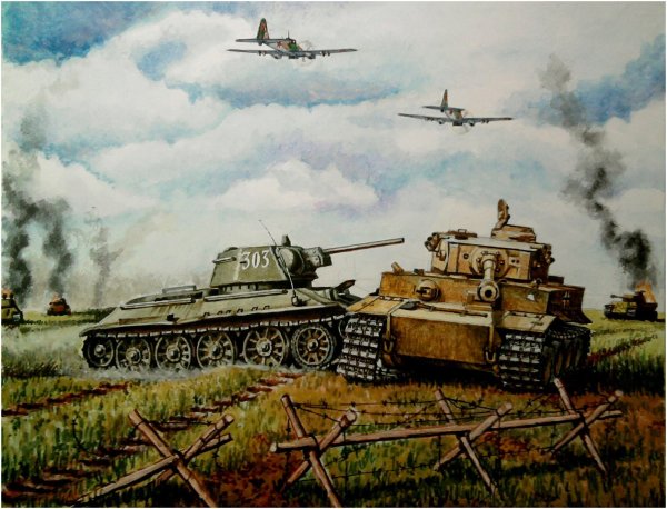 Пейзажи второй мировой войны