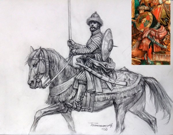 Российский Гусар 17 века