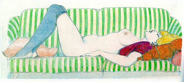 Рисунки мастурбация у девочек