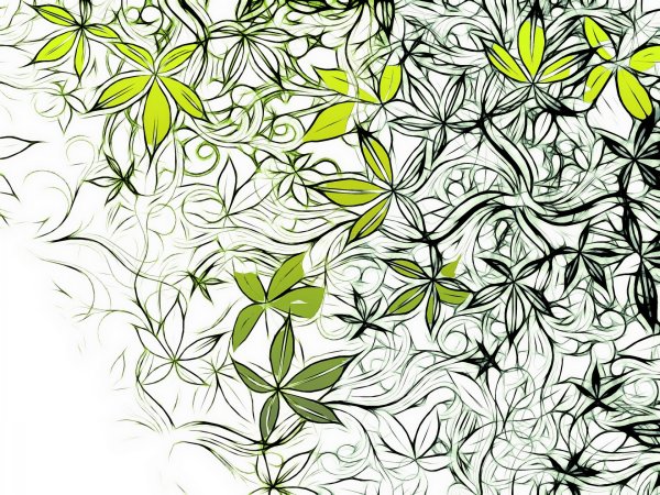 Маленькие тату ветка