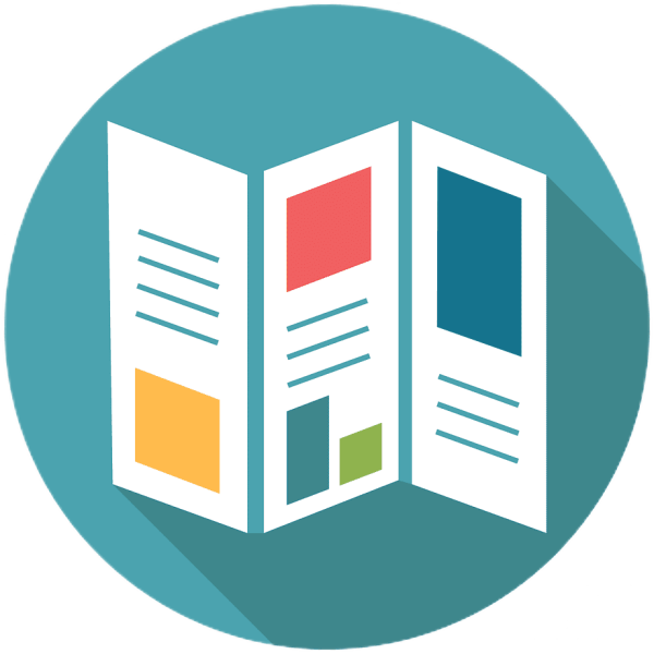 Значки для буклета