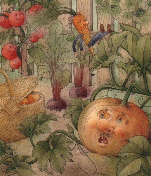 Овощи скетч