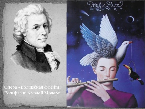 Волшебная флейта Вольфганг Амадей Моцарт