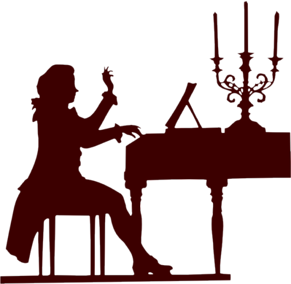 Композитор силуэт