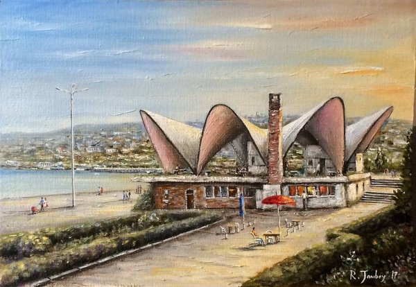 Картина маслом Баку