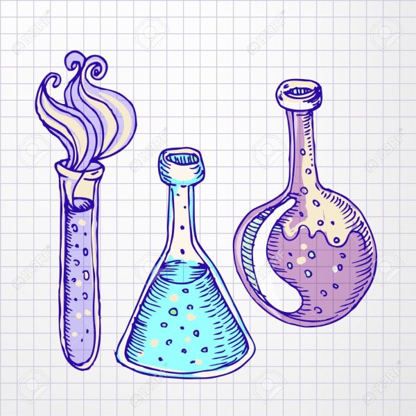 Колба скетч