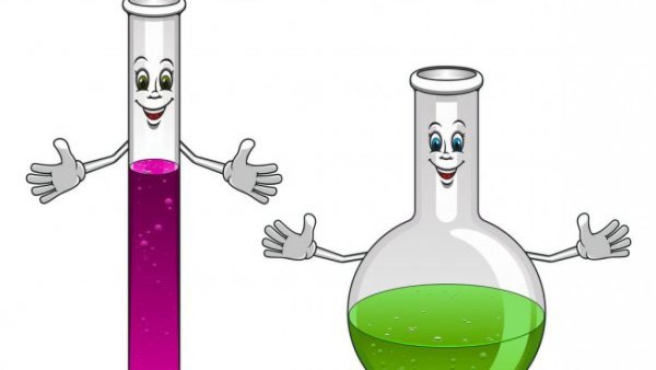 Колбы для экспериментов для детей