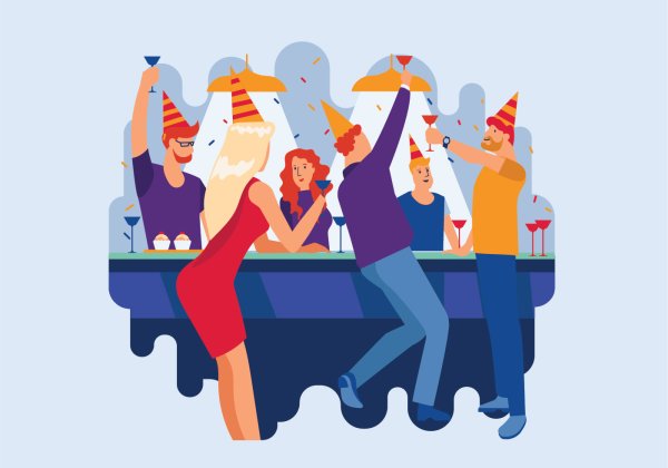 Мультяшная вечеринка