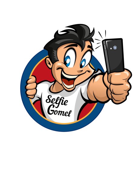 Селфи иллюстрация