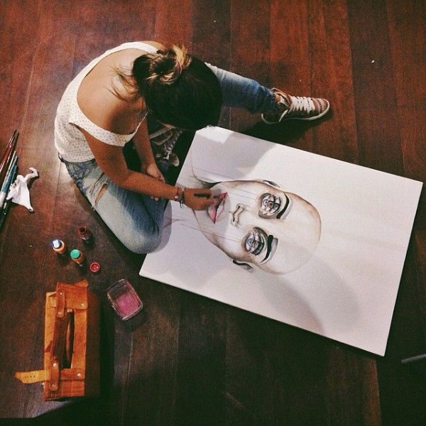 Телевизионная студия рисунок