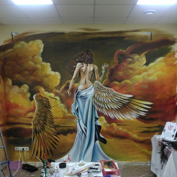 Дождь в миниатюре эскизы