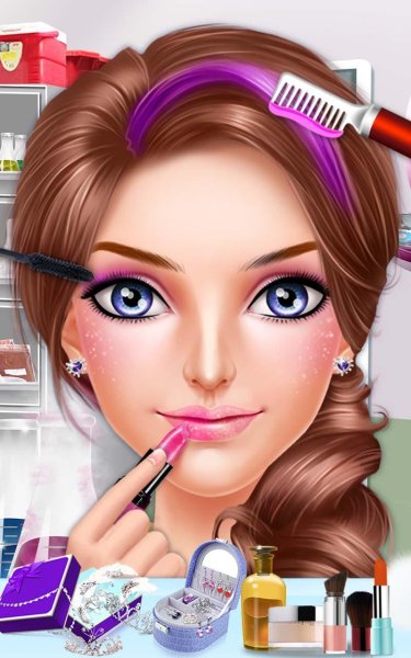 Визажист мультяшный