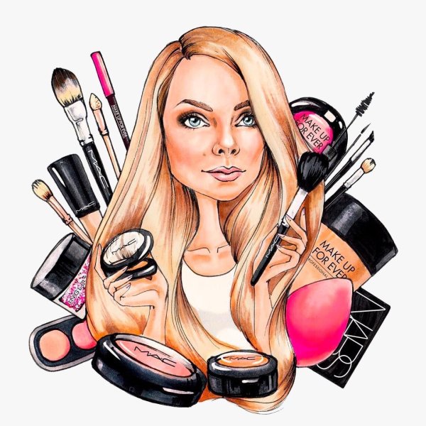 Обложка для визажиста