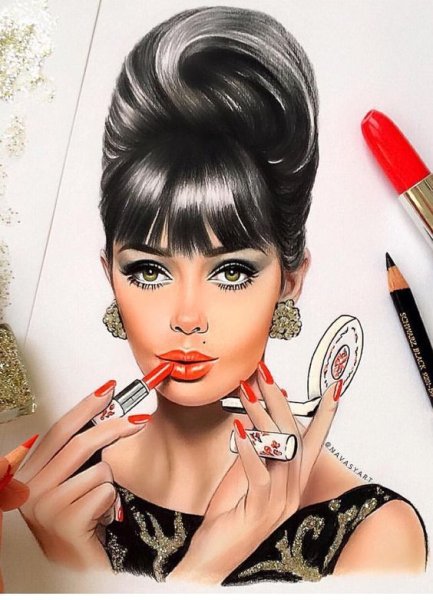 Визажист мультяшный