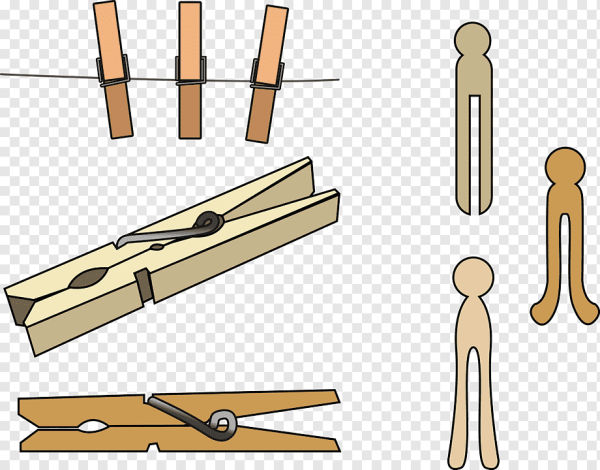 Векторная прищепка
