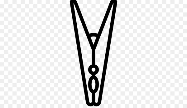 Прищепка контур