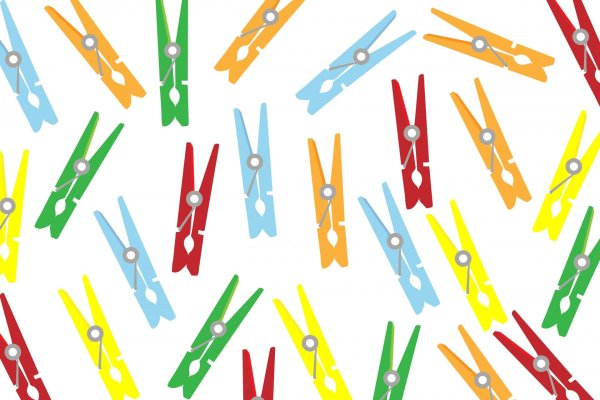 Прищепка нарисованная