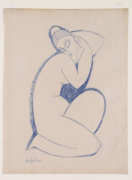 Модильяни Наброски