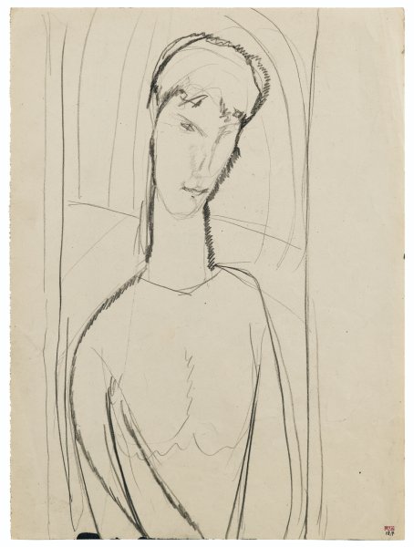 Модильяни Наброски Ахматовой