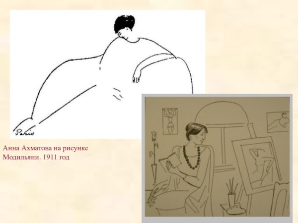 Модильяни Наброски Ахматовой