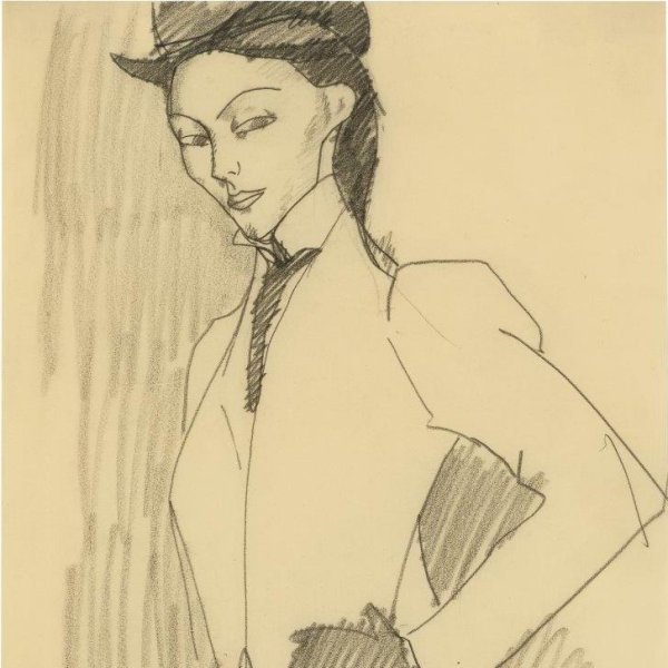 Амедео Модильяни рисунки