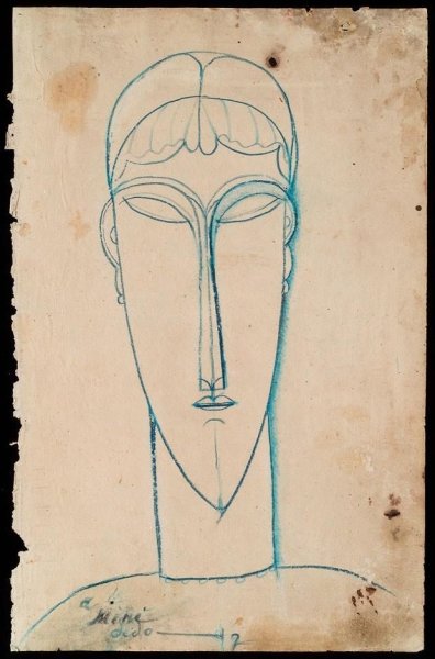 Рисунки Матисса Модильяни