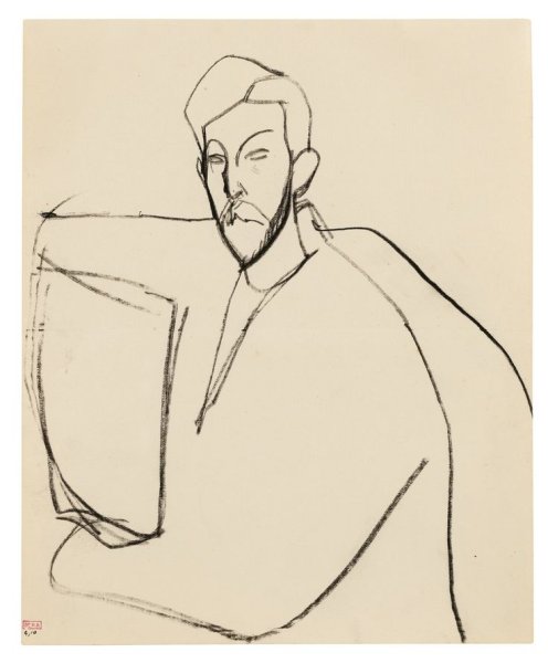 Модильяни портрет Эренбурга