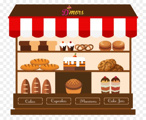 Пекарня мультяшная