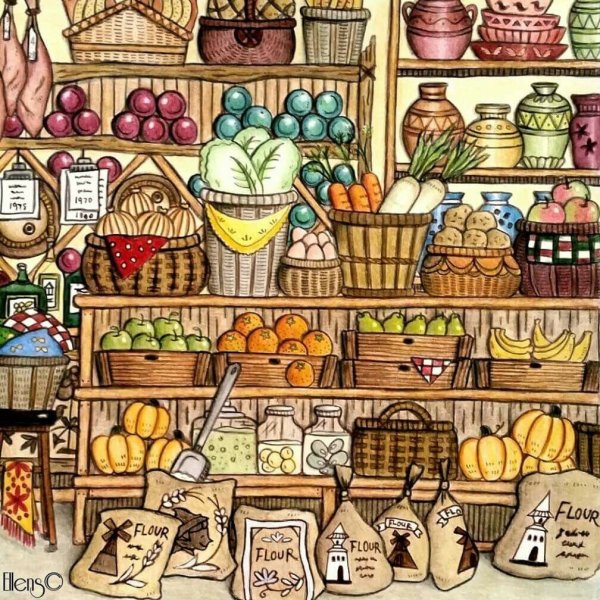 Магазин рисунок