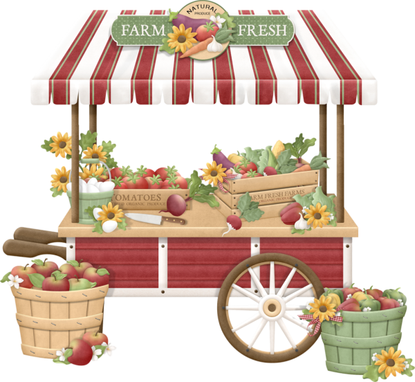 Прилавок на прозрачном фоне