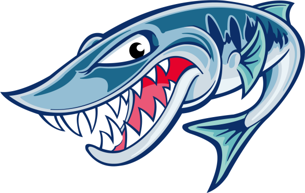 Хищная рыба вектор