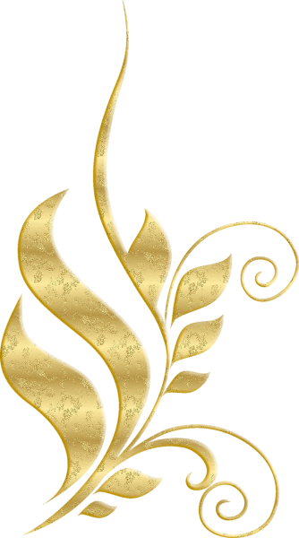 Красивые золотые узоры