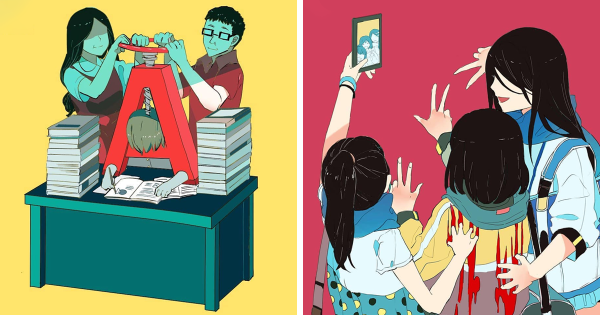 Индонезийская художница Mimi n