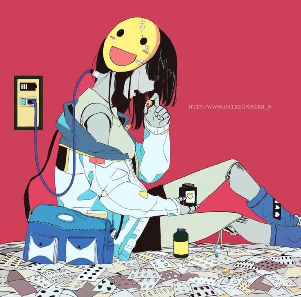 Индонезийская художница Mimi n