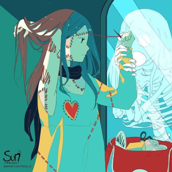 Индонезийская художница Mimi n