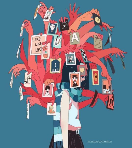 Интернет зависимость арт