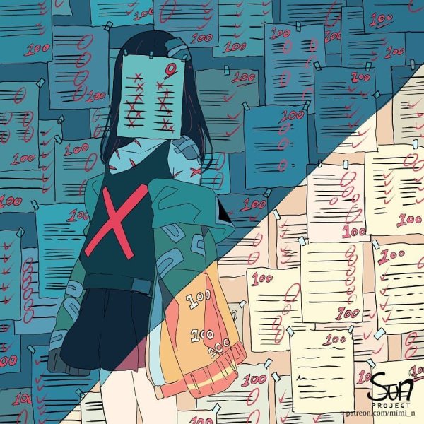 Аниме персонажи связанные нитью