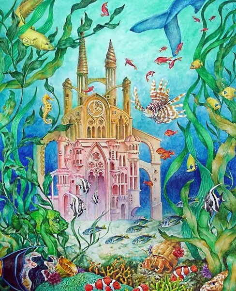 Русалочка дворец морского царя