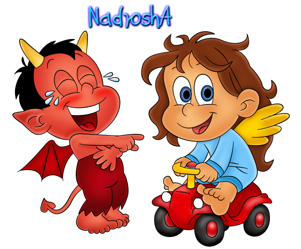 Мультяшный дьяволенок