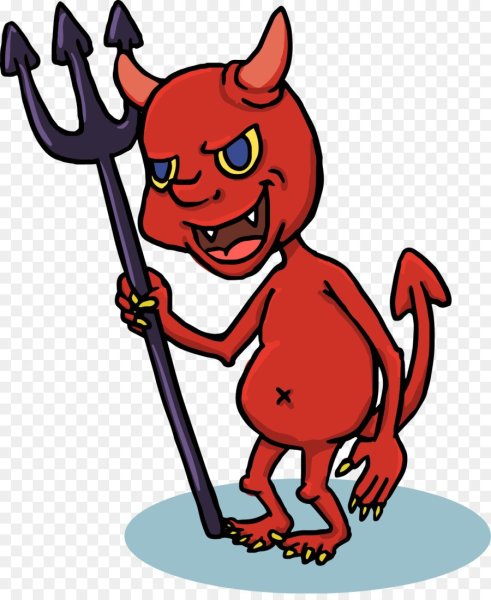 Дьявол мультяшный