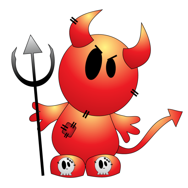 Смешной чертик