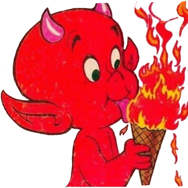 Чертенок с пушистым хвостом