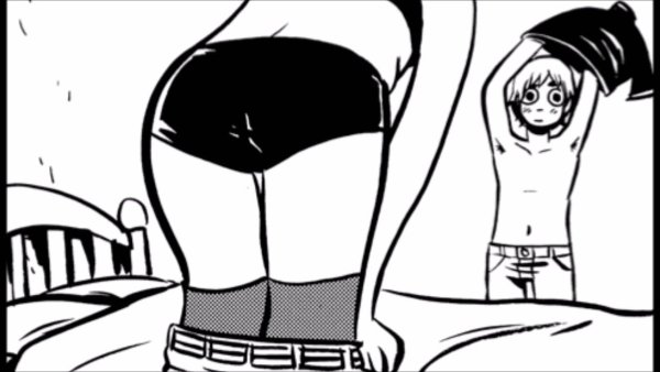 Скотт Пилигрим Рамона постельная сцена