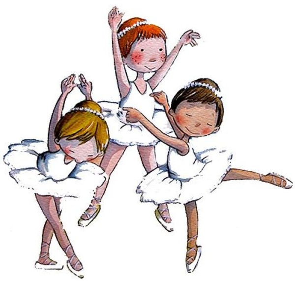 Иллюстрации танцующих детей