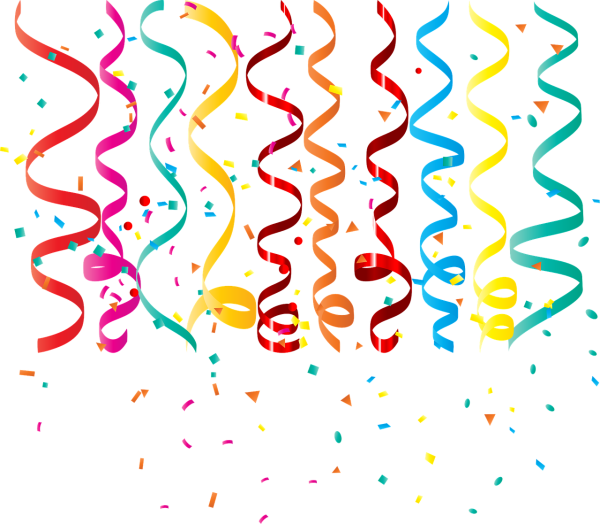 Конфетти и серпантин