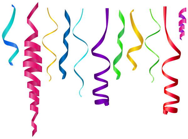 Серпантин украшение